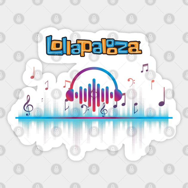 Lollapalooza Sticker by smkworld